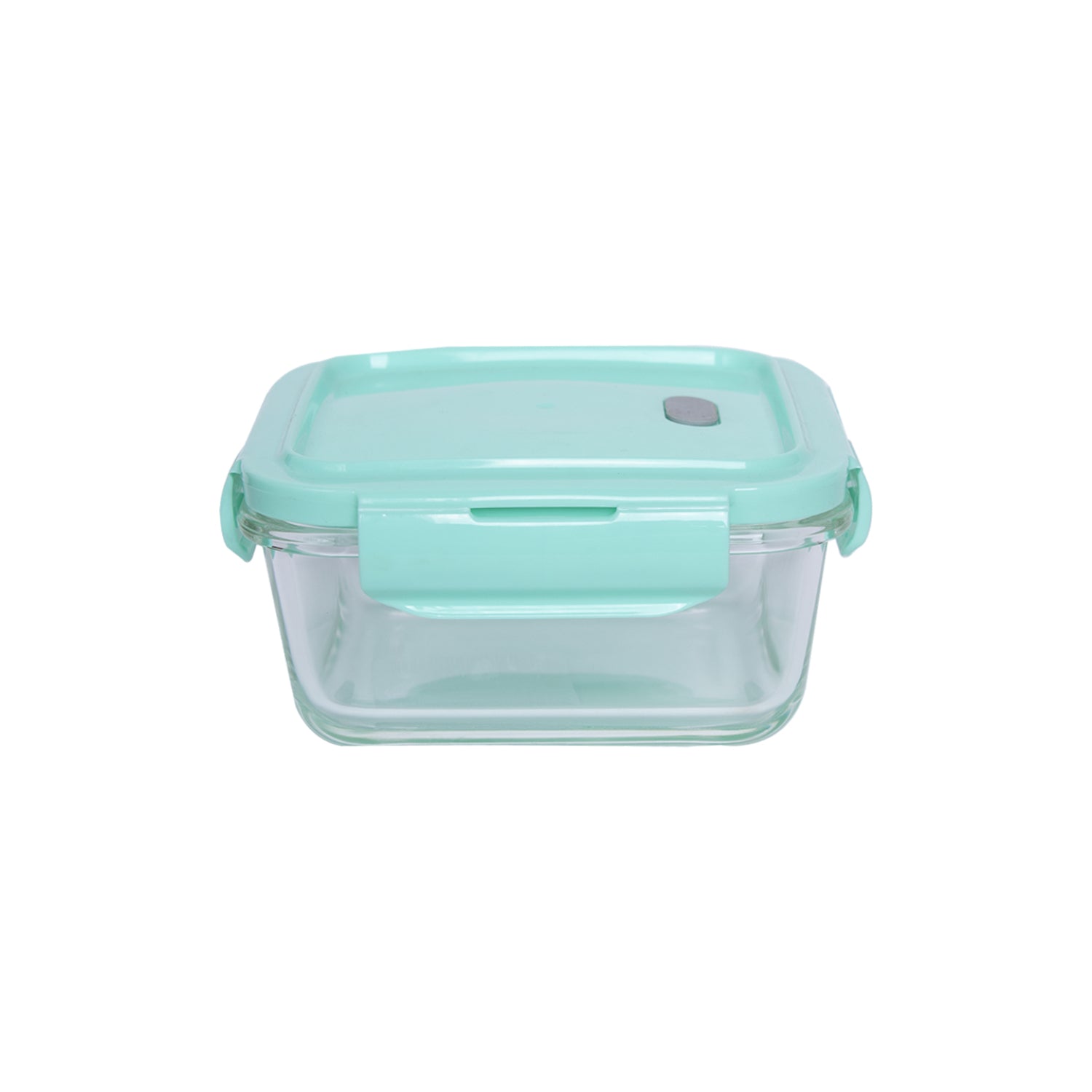 Borosilicate Food Containers (Pack of 2 - 340ml & 570ml) Green Lid