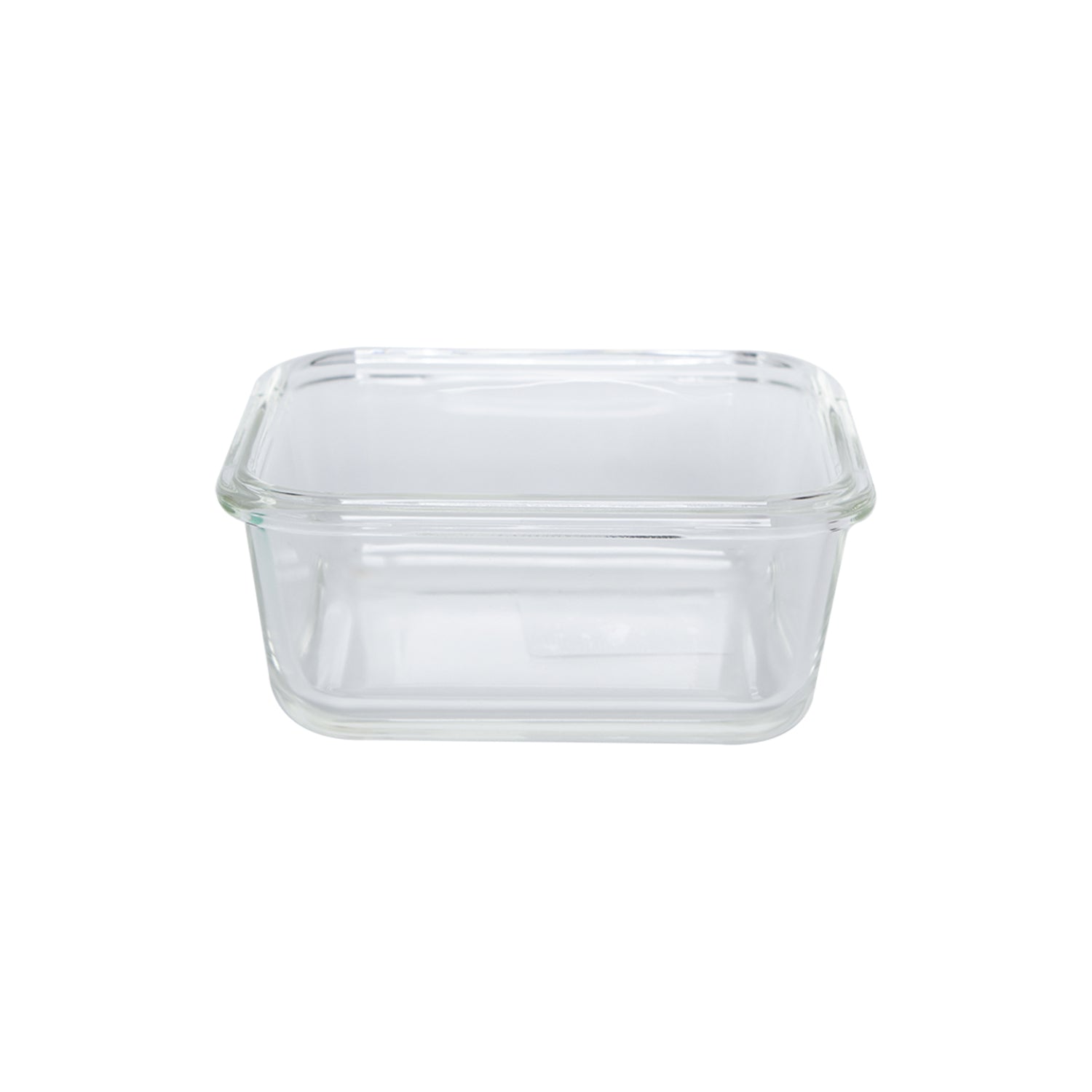 Borosilicate Food Containers (Pack of 2 - 340ml & 570ml) Green Lid