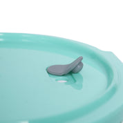 Borosilicate Food Containers (Pack of 2 - 410ml & 570ml) Green Lid