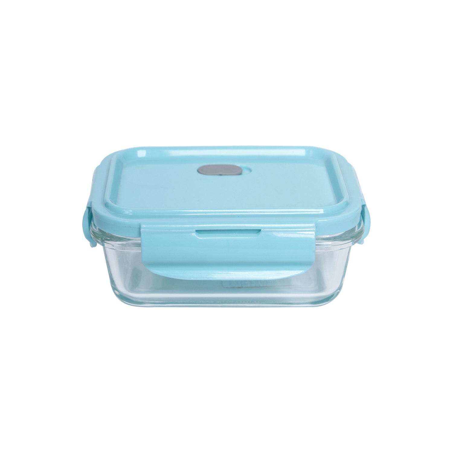 Borosilicate Food Containers (Pack of 2 - 330ml) Blue Lid