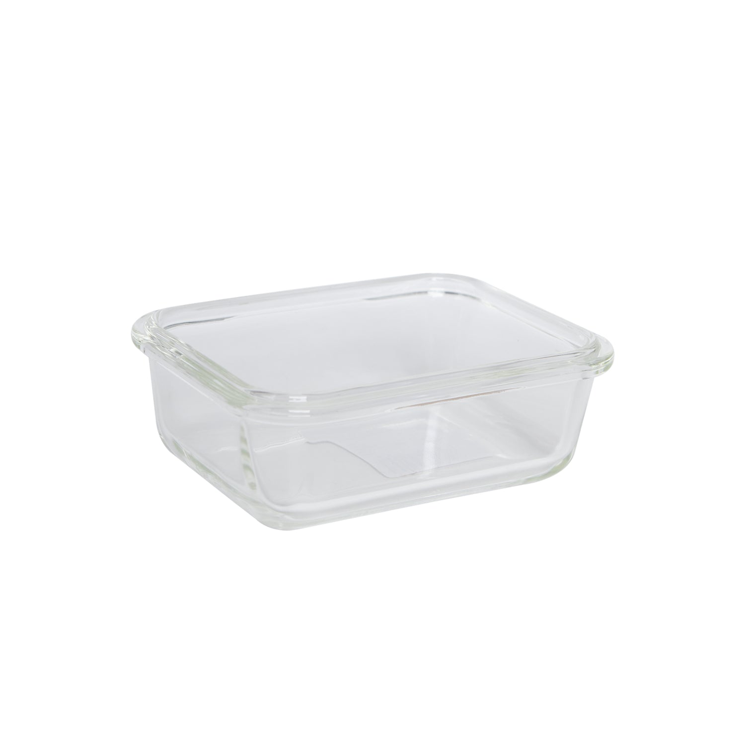 Borosilicate Food Containers (Pack of 2 - 330ml) Blue Lid