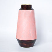 VON CASA Pink Bud Shape Vase (Pink Enamel)