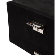 Velvet Black Jewelry Storage Organizer