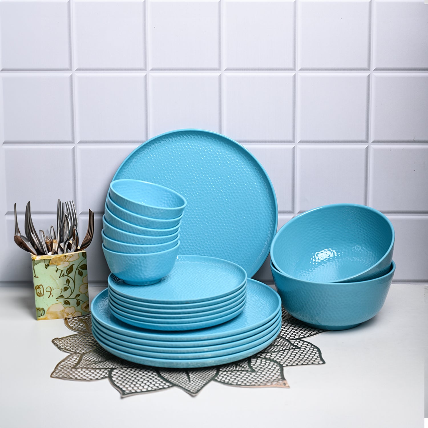 Turquoise Dinner Sets - 20 Pcs