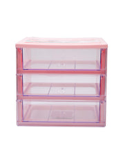Stylish Pink 4 Layer Table Drawer - MARKET99