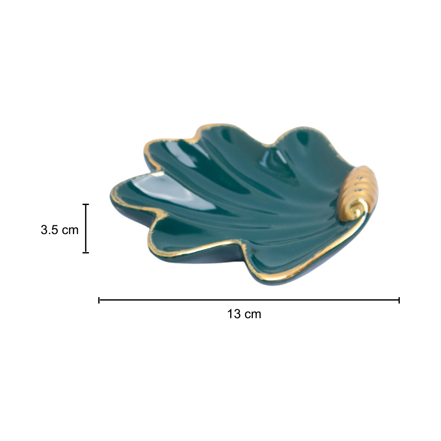 Sea Shell Jewllery Tray Holder - Sea Green