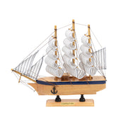 New Sailing Boat Decorative Showpiece - Brown