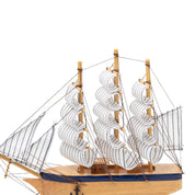 New Sailing Boat Decorative Showpiece - Brown