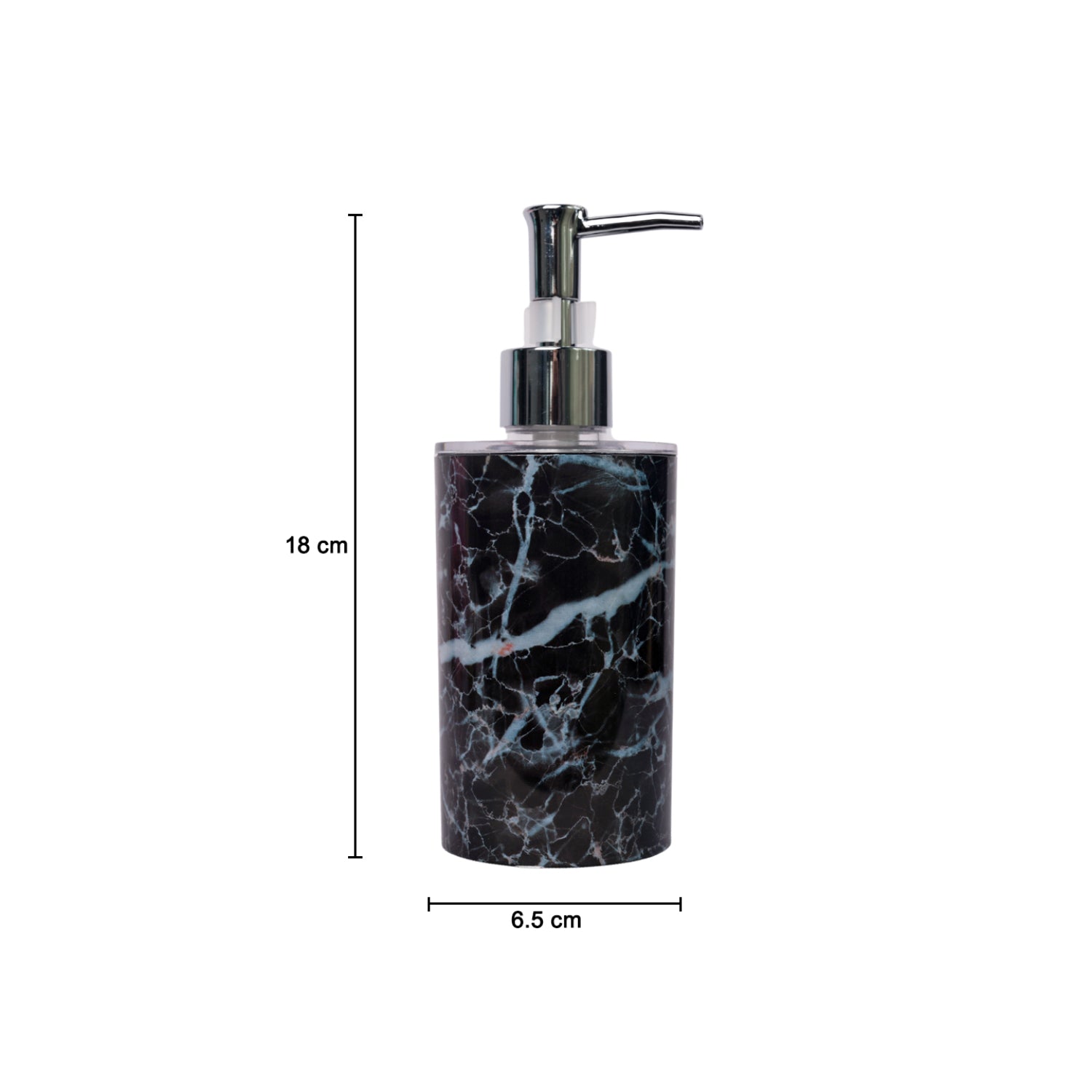 Stylish Soap Dispenser - 350Ml, Black