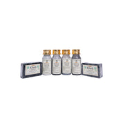 New Travel Kit Charcoal - Set Of 6, Grey