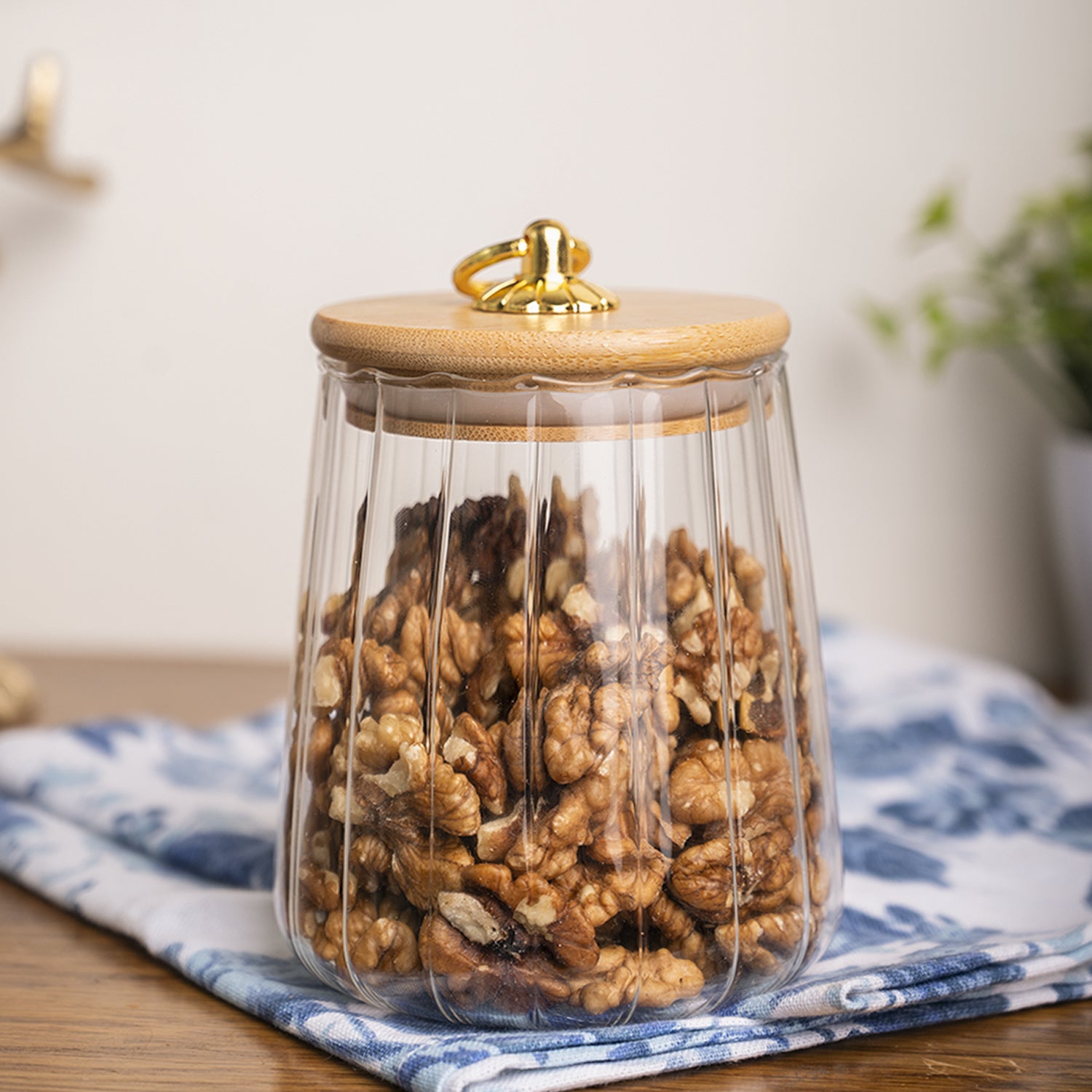 Borosilicate Glass Jar - 500Ml, Glass Texture