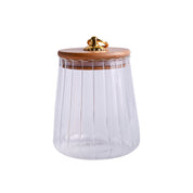 Borosilicate Glass Jar - 500Ml, Glass Texture