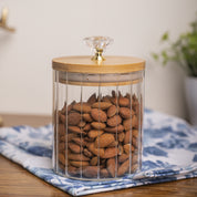 Borosilicate Glass Jar - 450Ml, Glass Texture