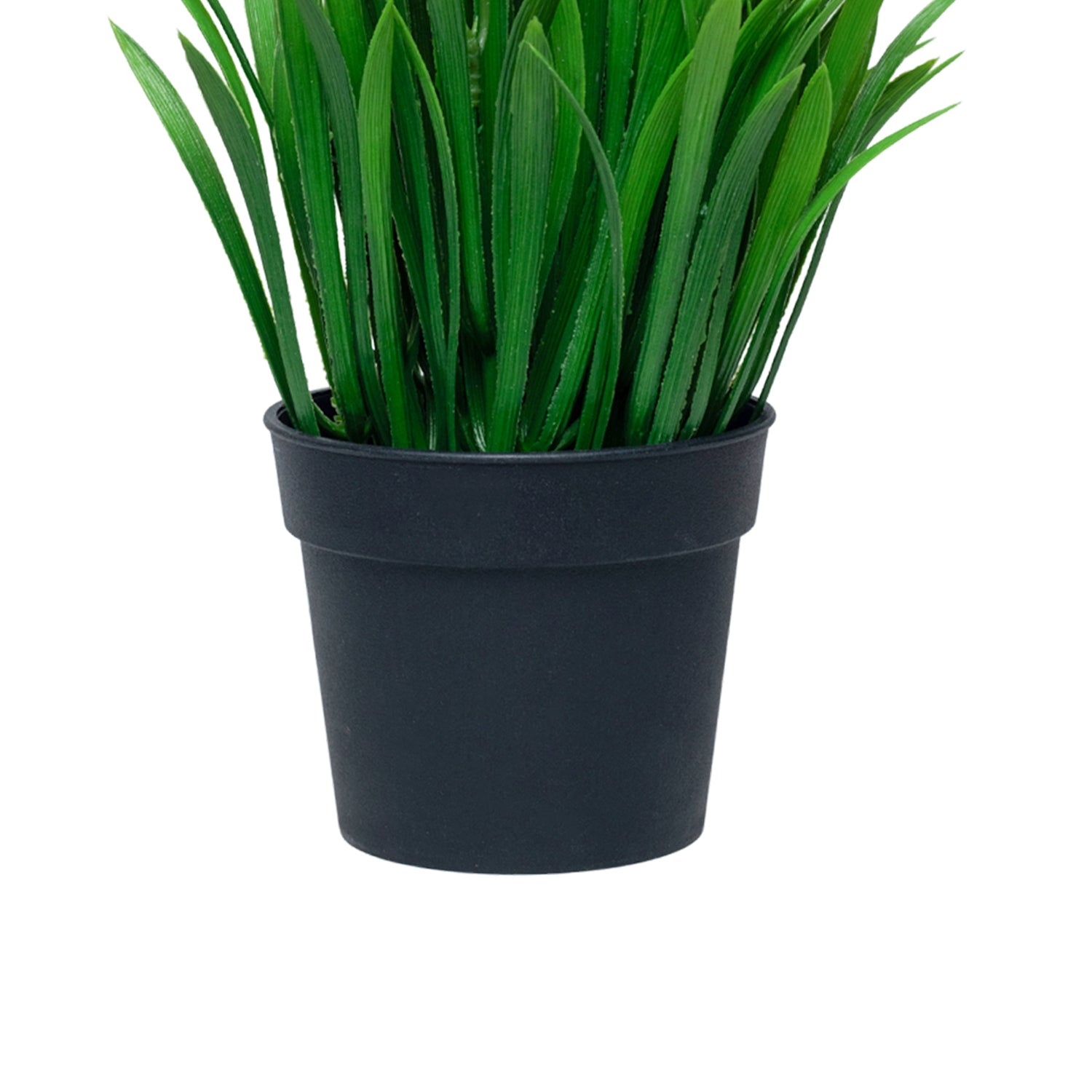 White Artificial Flower With Pot