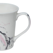 Off White Coffee Mug - 380 Ml, Marble Finish