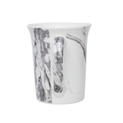 White Coffee Mug - 380 Ml, Marble Finish