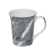 Grey Coffee Mug - 380 Ml, Marble Finish