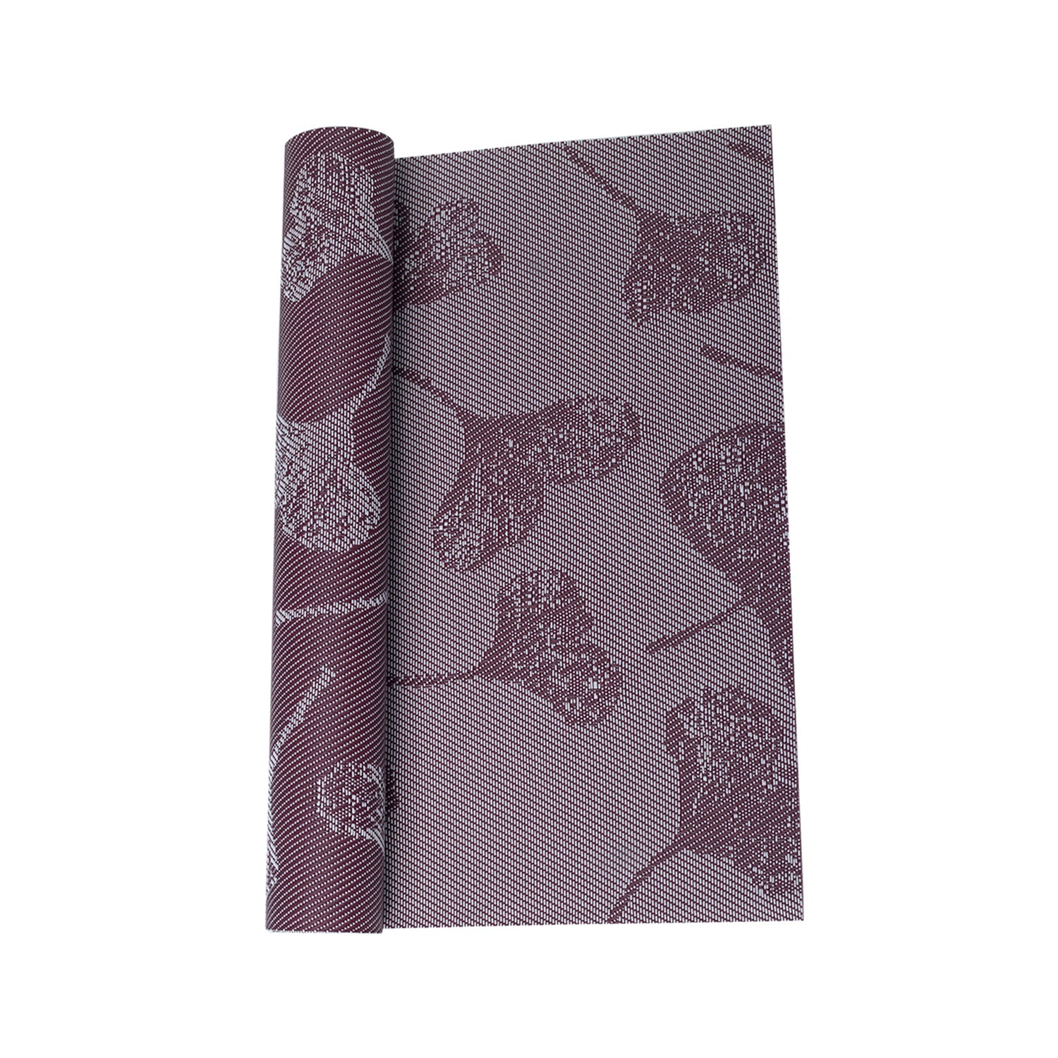 Maroon Tringle Pattern - Placemat Mat Set Of 4