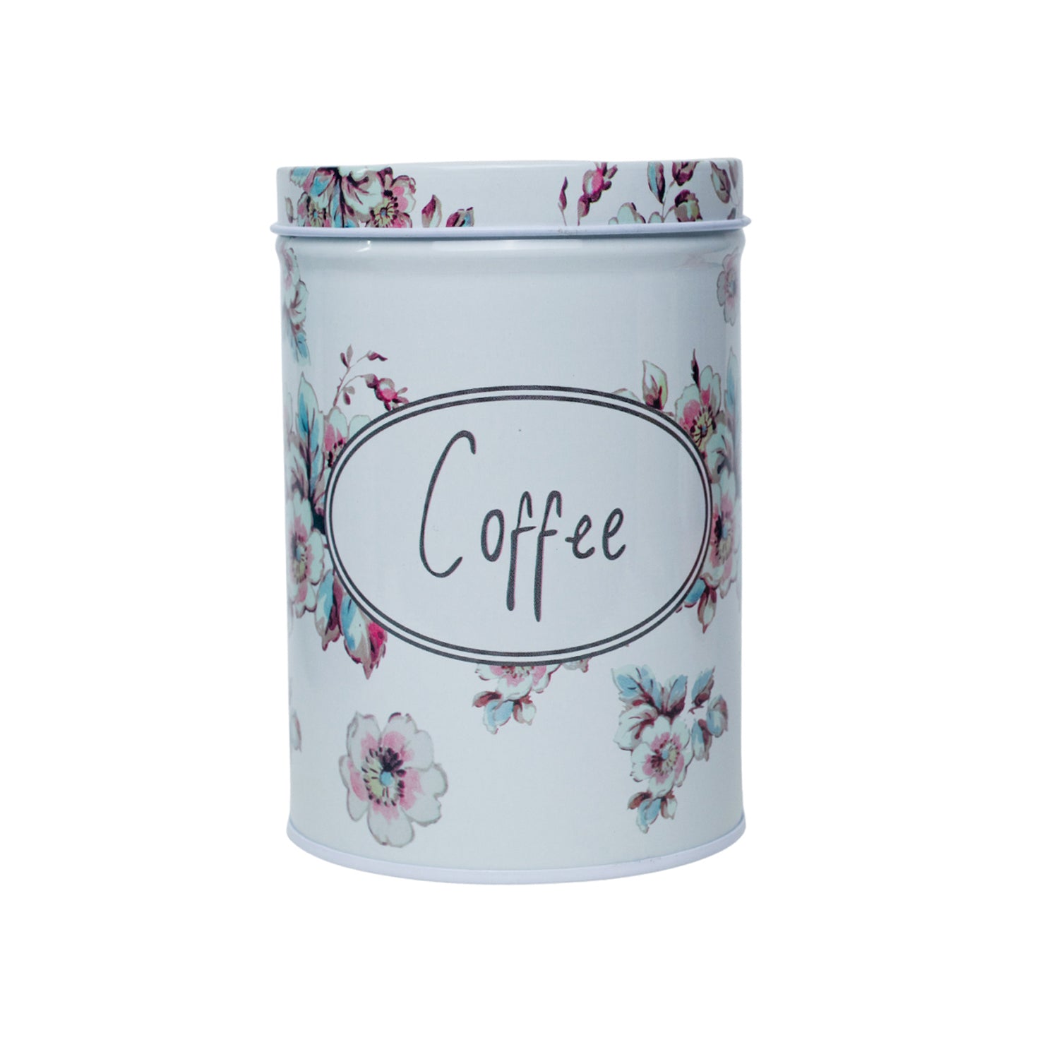 Metal Jar Set Of 3 - Multi Color, 600Ml