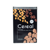Metal Cereal Jar - Black, 3000Ml