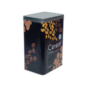 Metal Cereal Jar - Black, 3000Ml