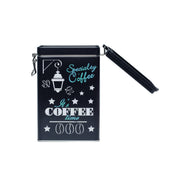 Metal Coffee Jar - Black, 1700Ml