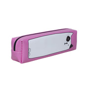 Pink Pencil Pouch - Cat Print