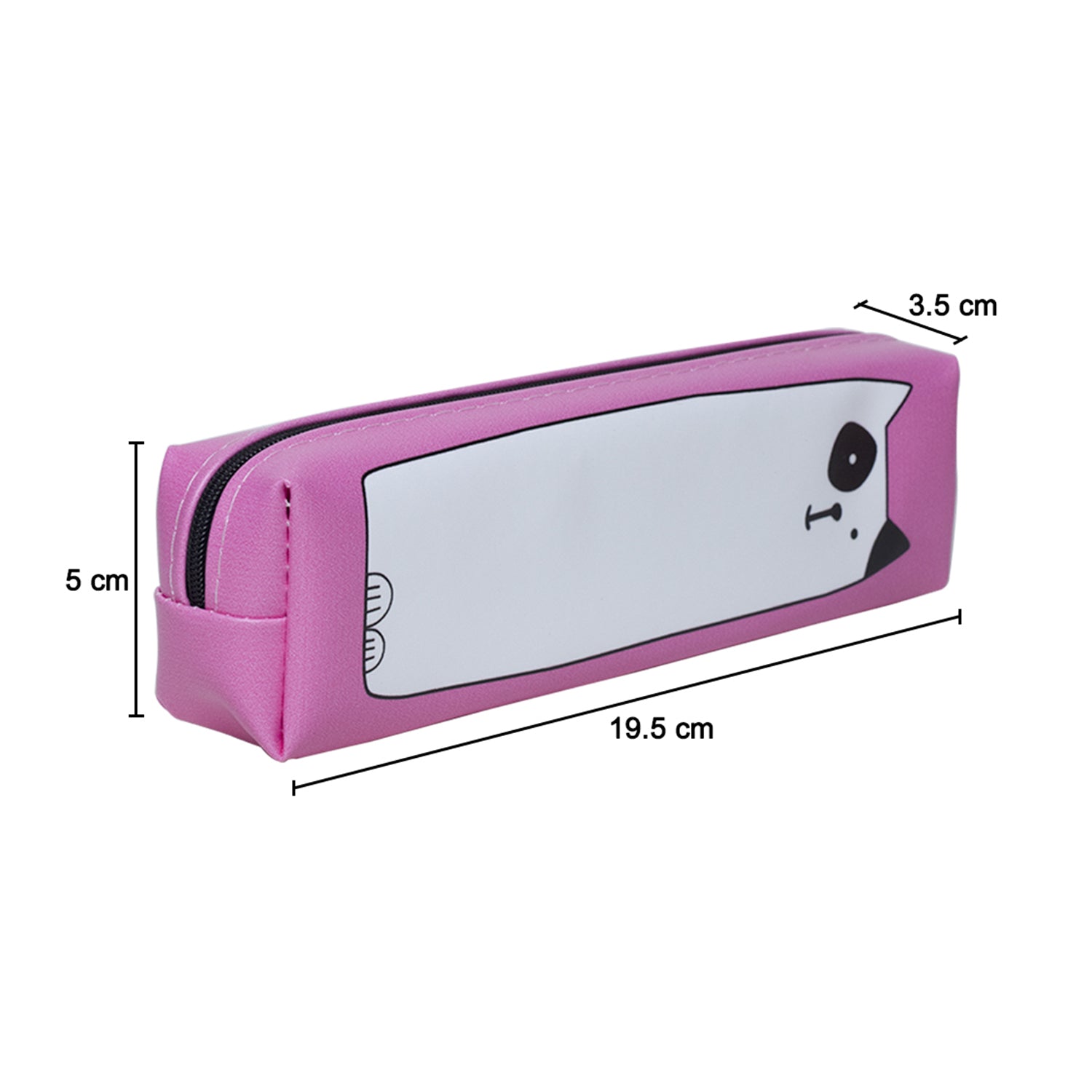 Pink Pencil Pouch - Cat Print