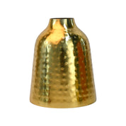 Decorative Rice Hammer Vase - Golden, Mason Shape