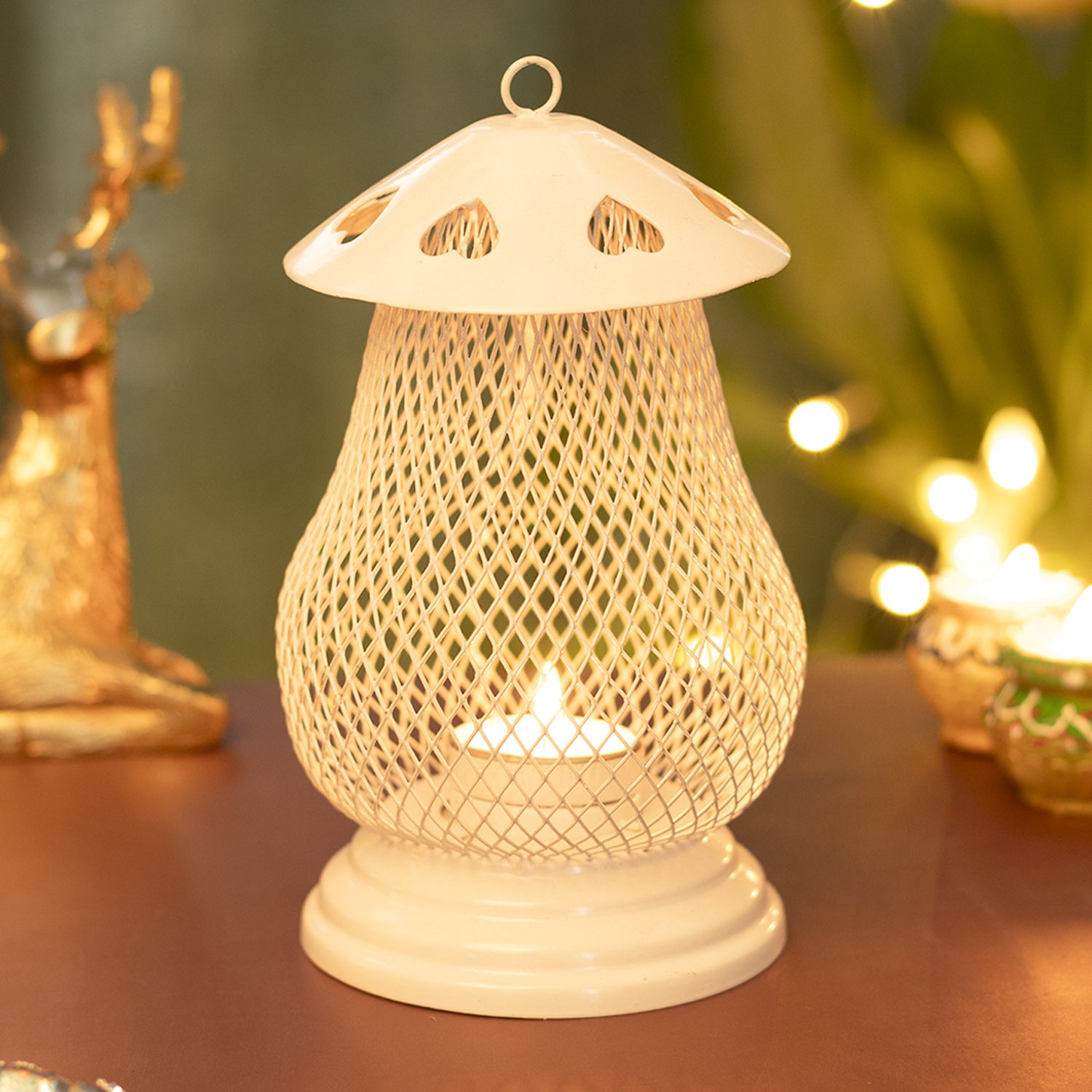 Oval Cage T-Lite Holder