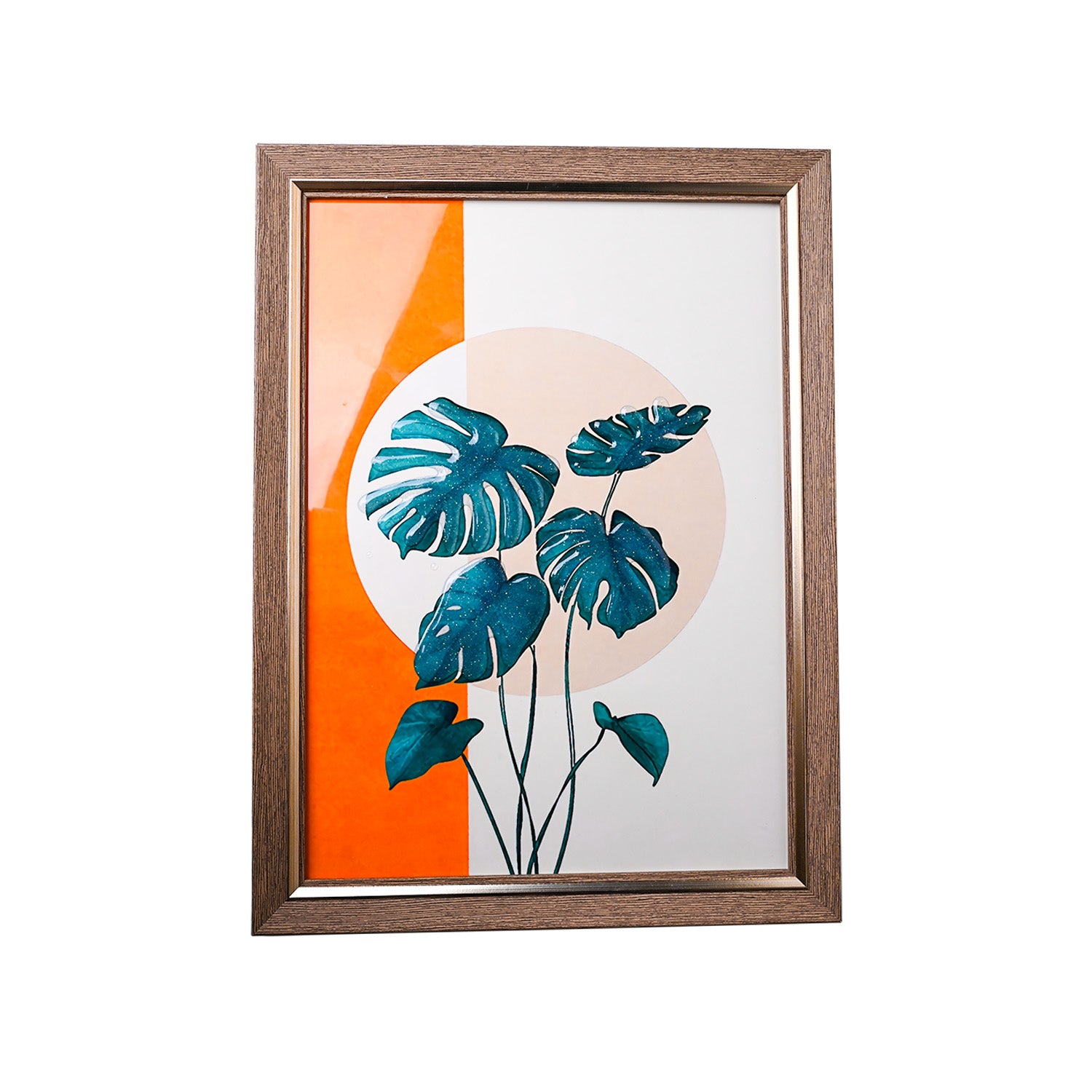 Wall Décor Painting - Leafs