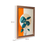 Wall Décor Painting - Leafs