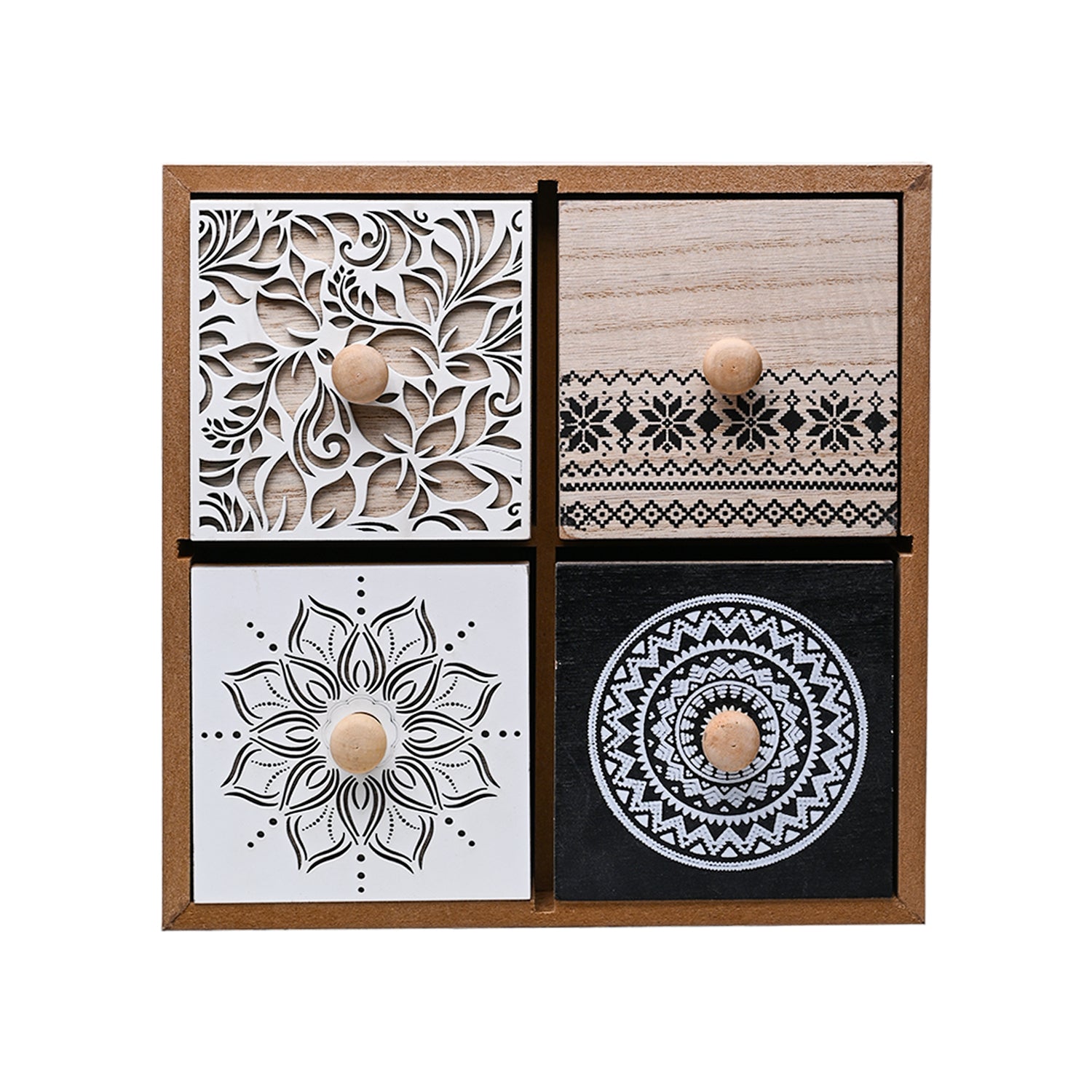 Multipurpose Table Drawer Organizer - 2 Layers & 2-2 Compartment