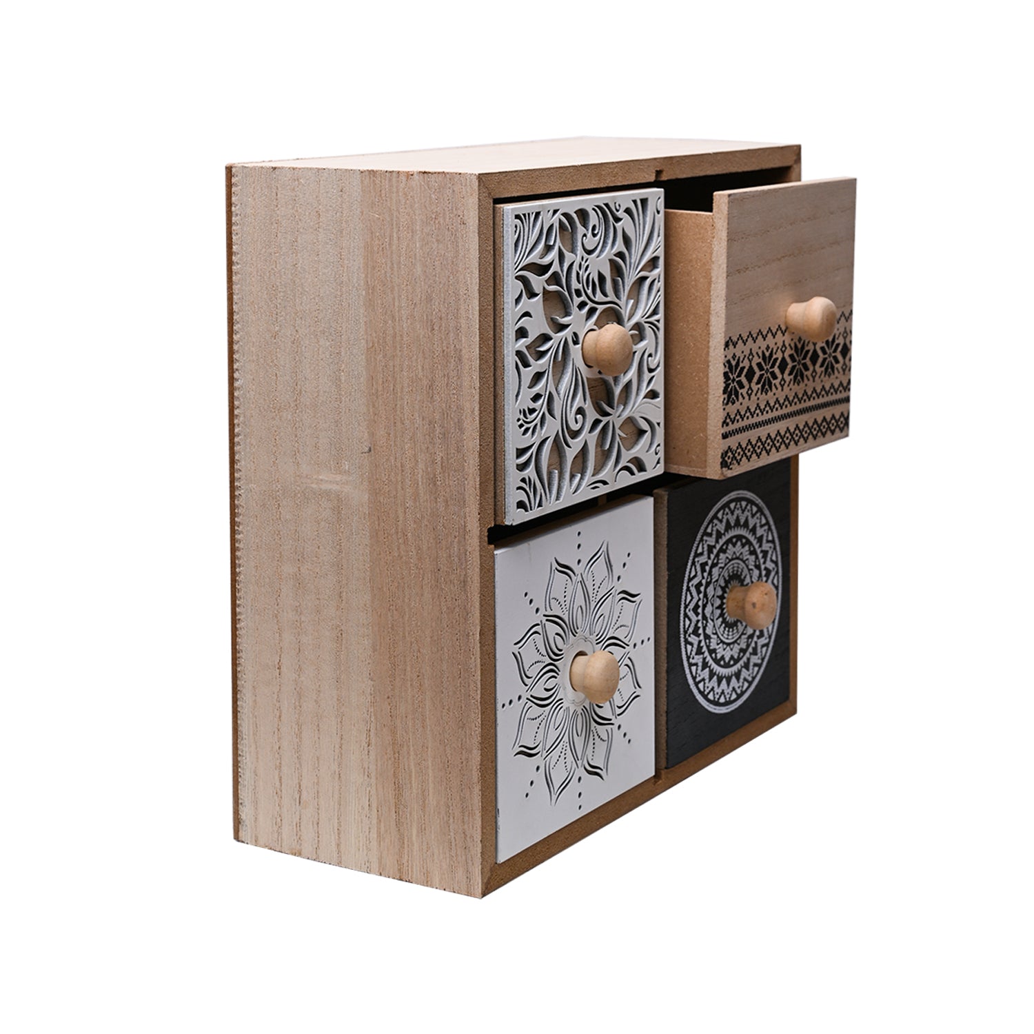 Multipurpose Table Drawer Organizer - 2 Layers & 2-2 Compartment