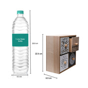 Multipurpose Table Drawer Organizer - 2 Layers & 2-2 Compartment