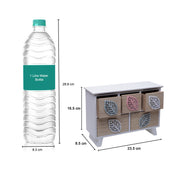 Multipurpose Table Drawer Organizer - 2 Layers & 3-2 Compartment