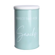 Metal Tea, Sugar, Coffee, Cookie & Snack Jar - Set Of 5 & Each 900 Ml