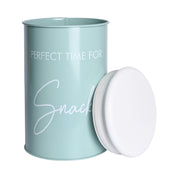 Metal Tea, Sugar, Coffee, Cookie & Snack Jar - Set Of 5 & Each 900 Ml