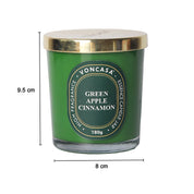 Green Apple Cinnamon Candle