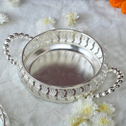 Silver Decorative Basket