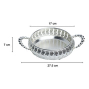 Silver Decorative Basket