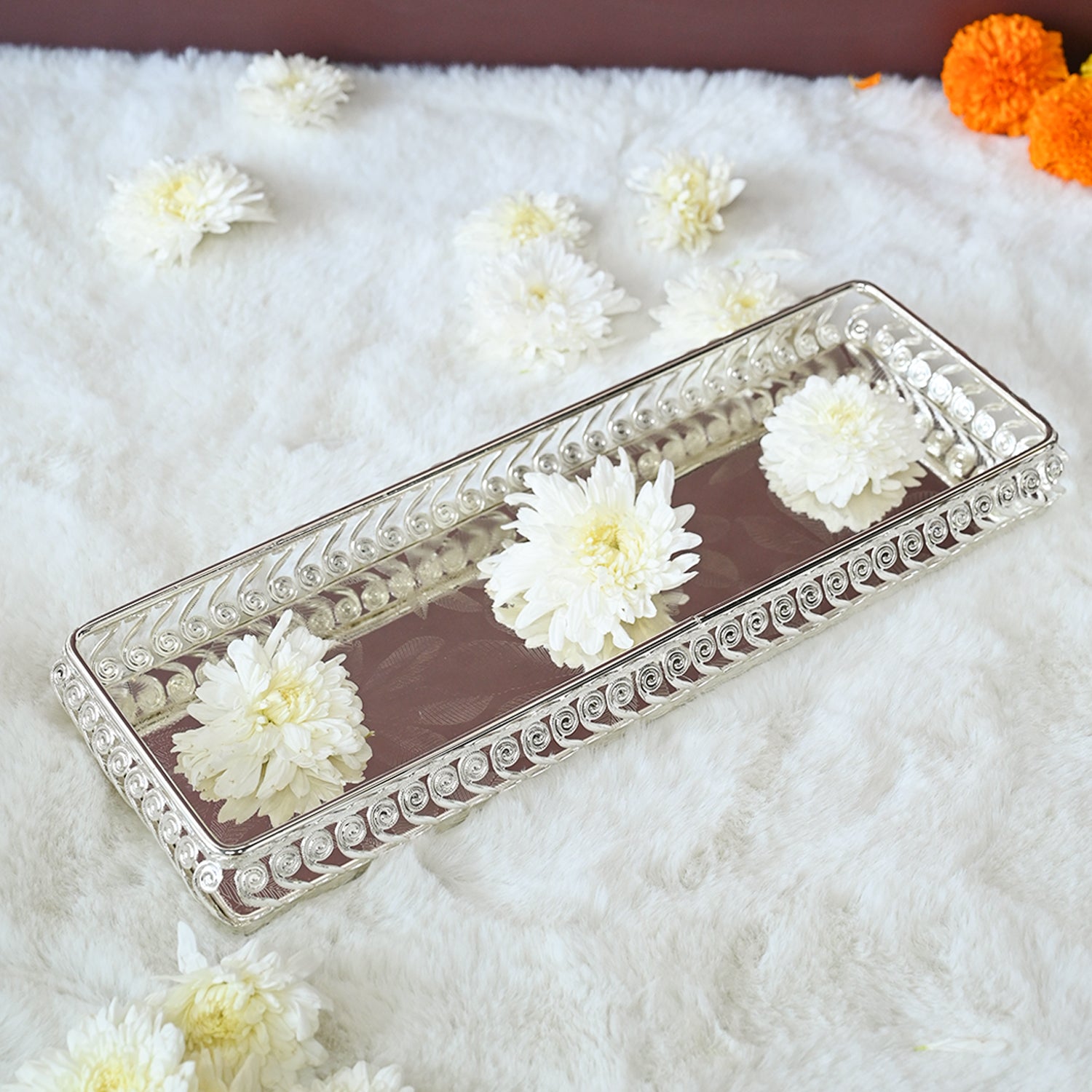 Silver Decorative Tray