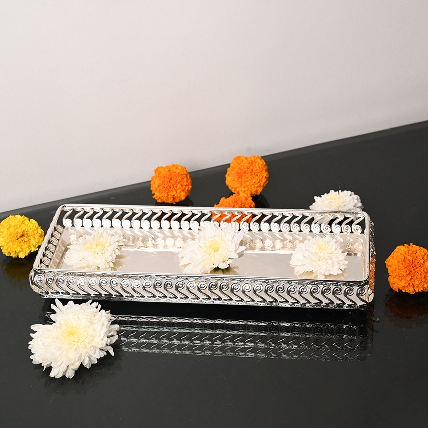 Silver Decorative Tray