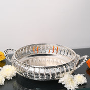 Silver Decorative Basket