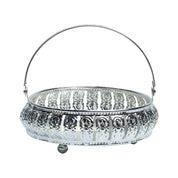 Silver Decorative Basket