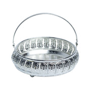 Silver Decorative Basket