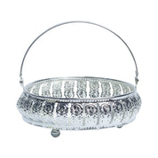 Silver Decorative Basket