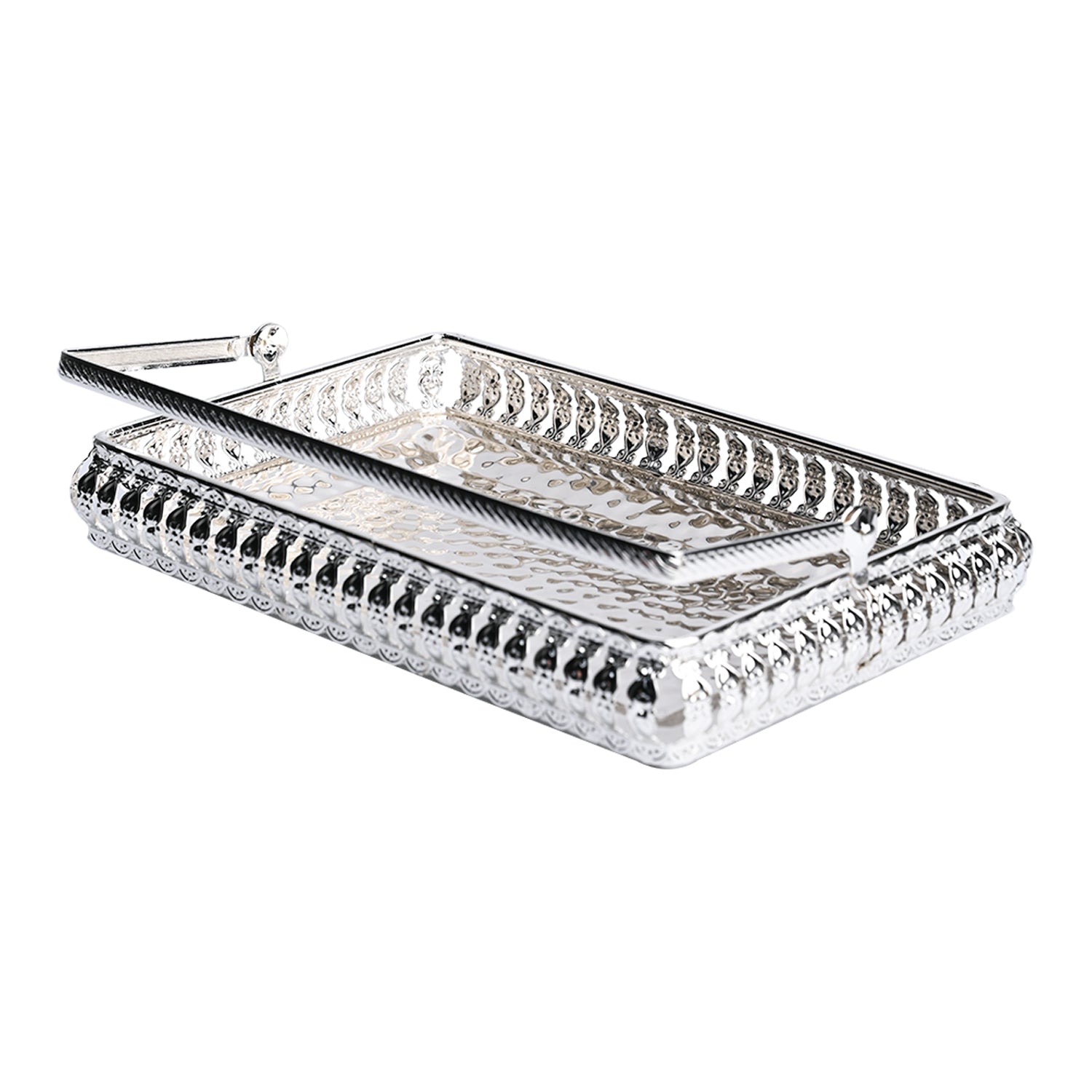 Silver  Decorative Basket
