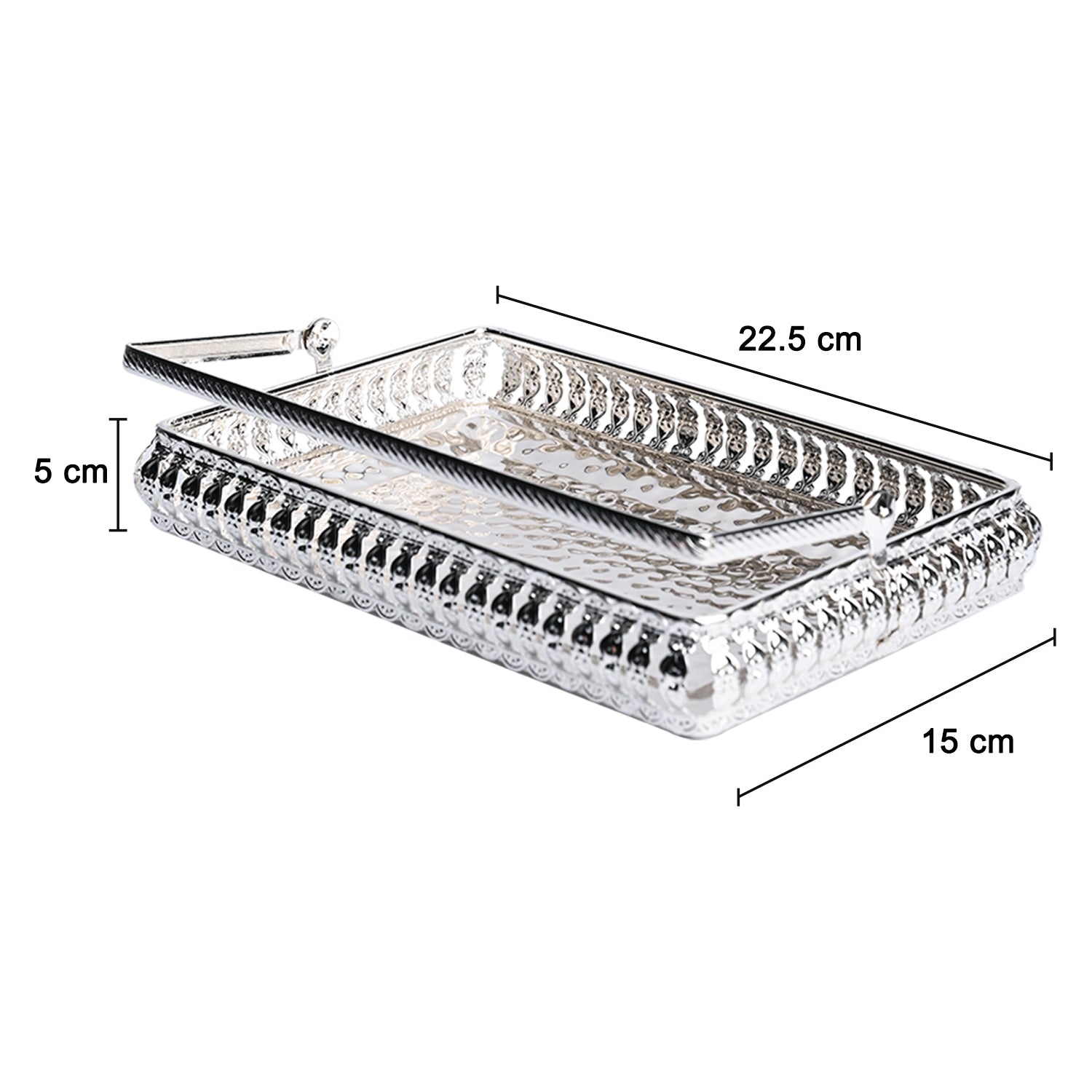 Silver  Decorative Basket