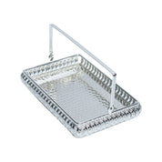 Silver Decorative Basket